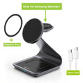 TriCharge Pro – 3-in-1 Fast Wireless Charger for Samsung S Series
