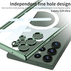 Samsung Galaxy S24 Transparent Magnetic Wireless Charging Case - Odin case