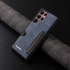 RetroVault™ Card Slot Leather Case