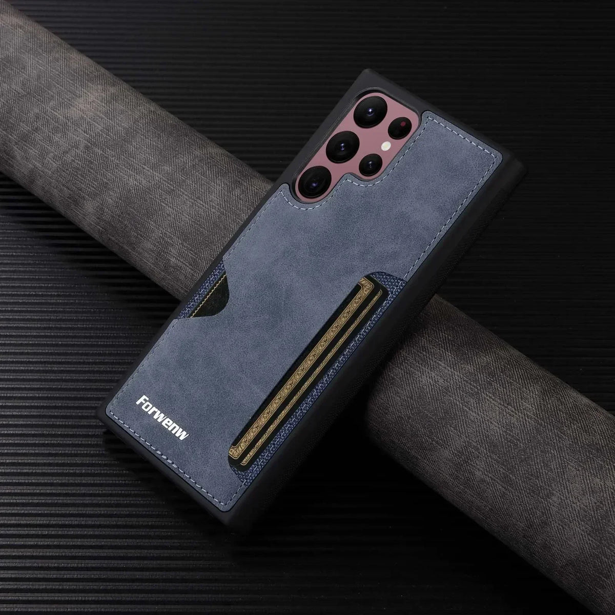 RetroVault™ Card Slot Leather Case