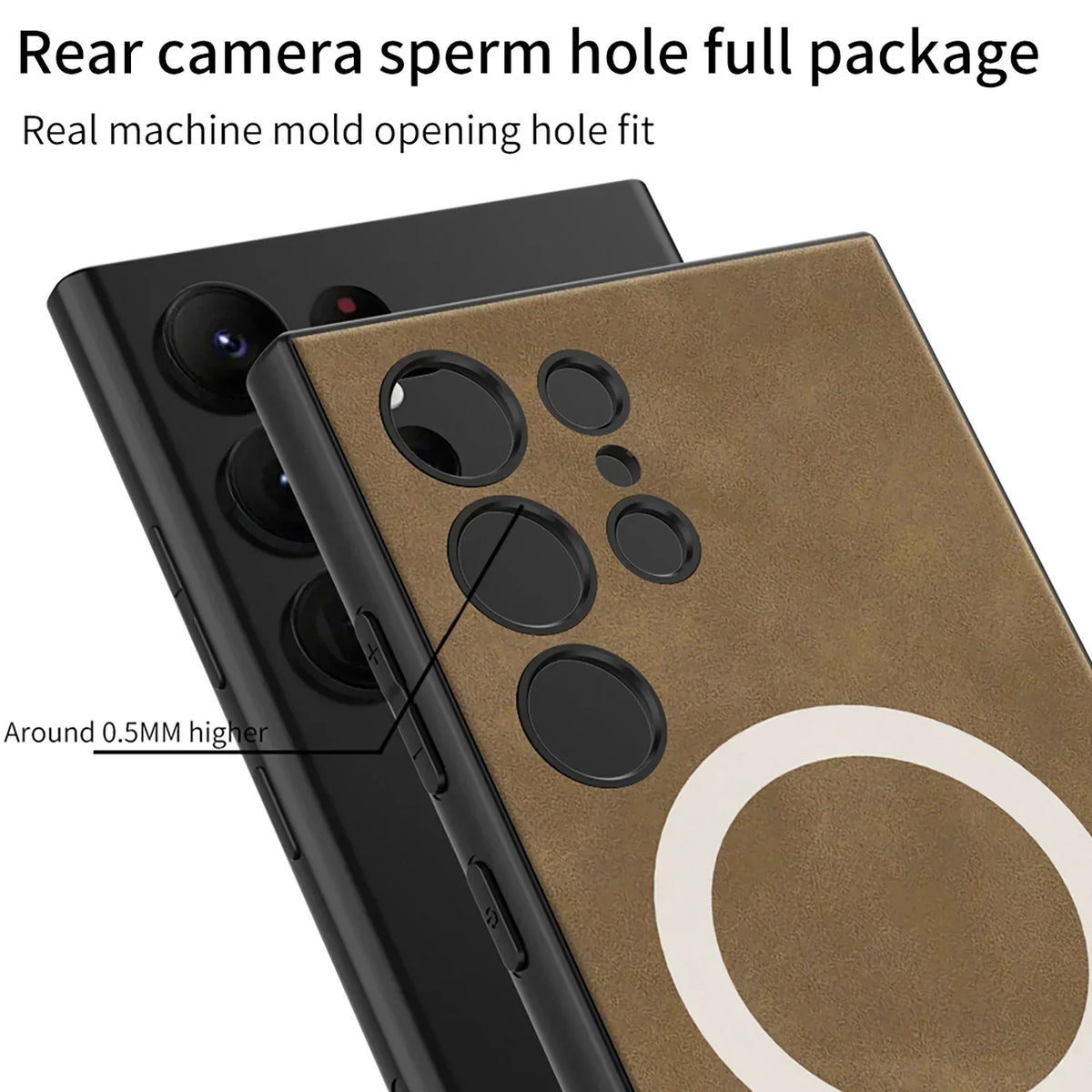 Shockproof Magnetic Wireless Charging S24 Ultra Case - Odin case