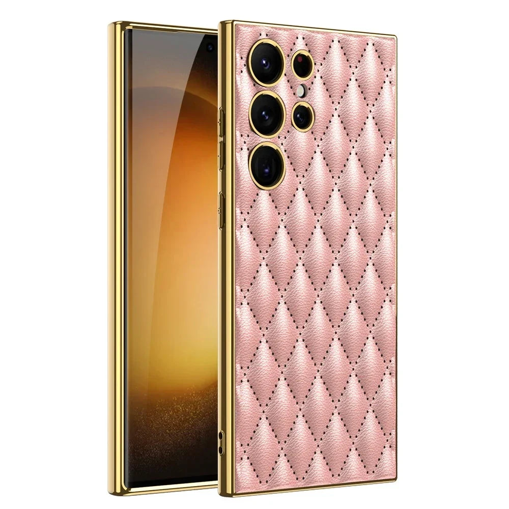Samsung Galaxy S24 Luxury Leather Case - Odin case