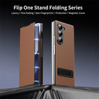 Luxury Leather Magnetic Kickstand Case