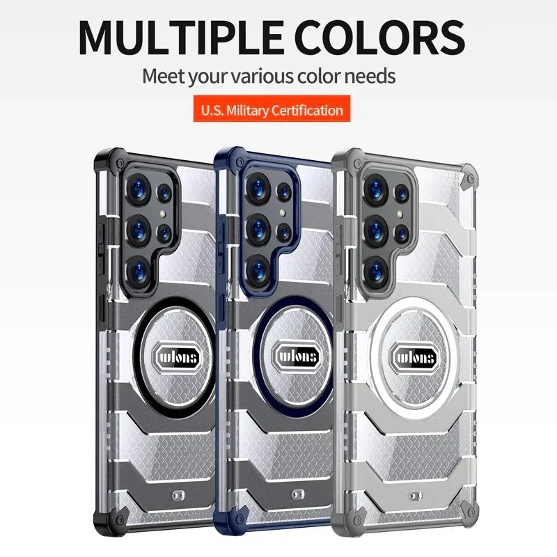 S24 Ultra Shockproof Magnetic Case - Odin case
