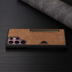 RetroVault™ Card Slot Leather Case