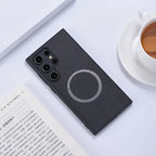 S24 Ultra Magnetic Leather Case - Odin case