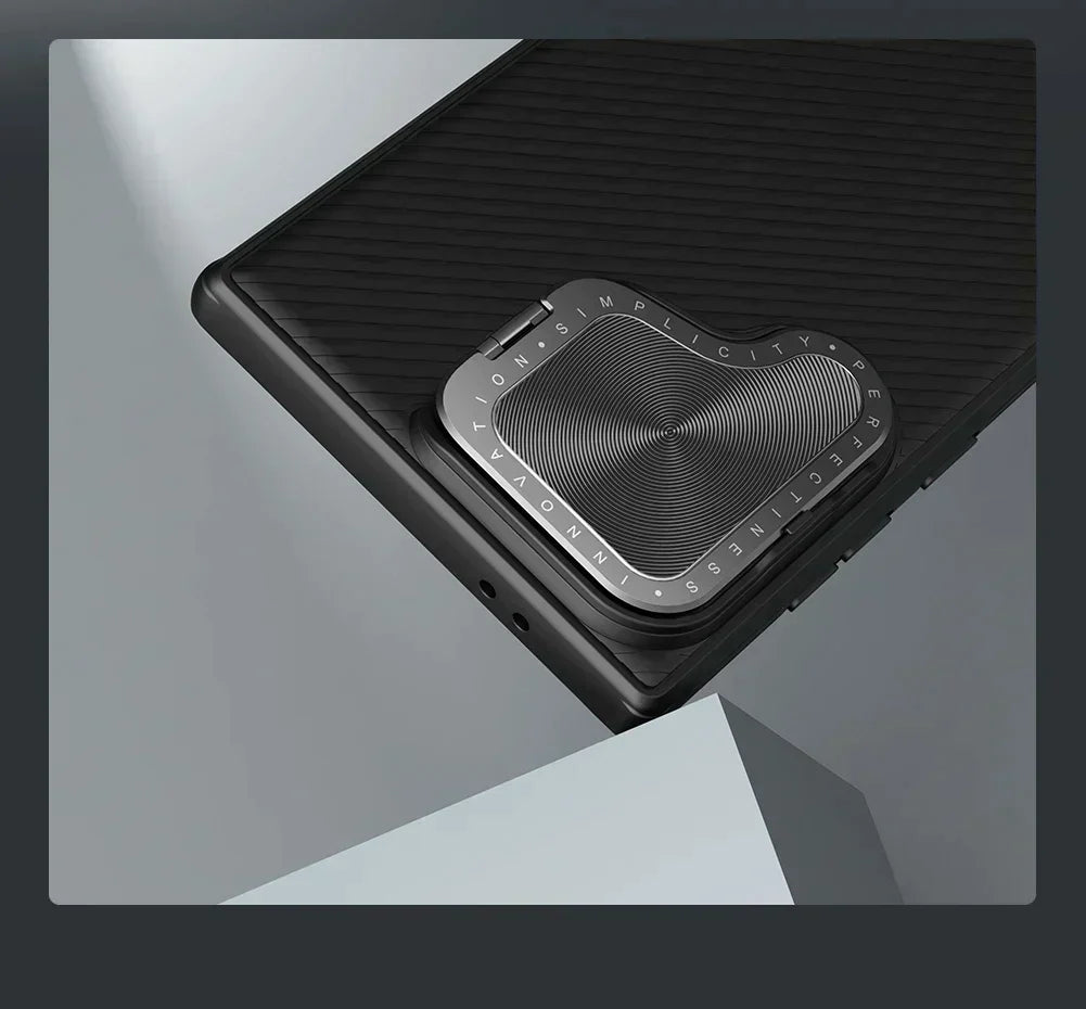 Shockproof S24 Ultra Case with Camera Protection Bracket - Odin case