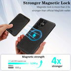 ExecLayer Pro – 2-in-1 Business Leather Wallet Case for Galaxy S Ultra & Plus Series